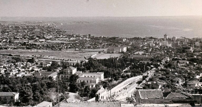 Πανοραμική φωτογραφία από την περιοχή Αγίου Παύλου (Αρχείο Κ. Νίγδελη, Κέντρο Ιστορίας Δήμου Νεάπολης-Συκεών)