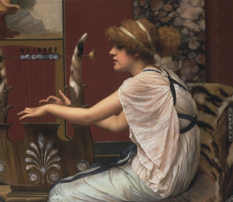 Godward-Erato_at_Her_Lyre