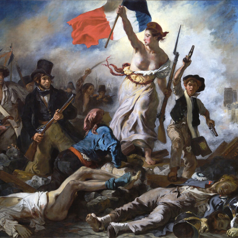 La_Liberté_guidant_le_peuple_-_Eugène_Delacroix_-_Musée_du_Louvre_Peintures_RF_129_-_après_restauration_2024_s