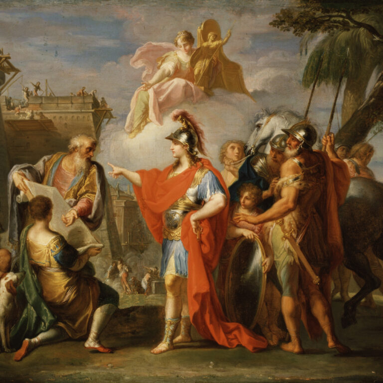 Placido_Costanzi_-_Alexander_the_Great_Founding_Alexandria_-_Walters_37790