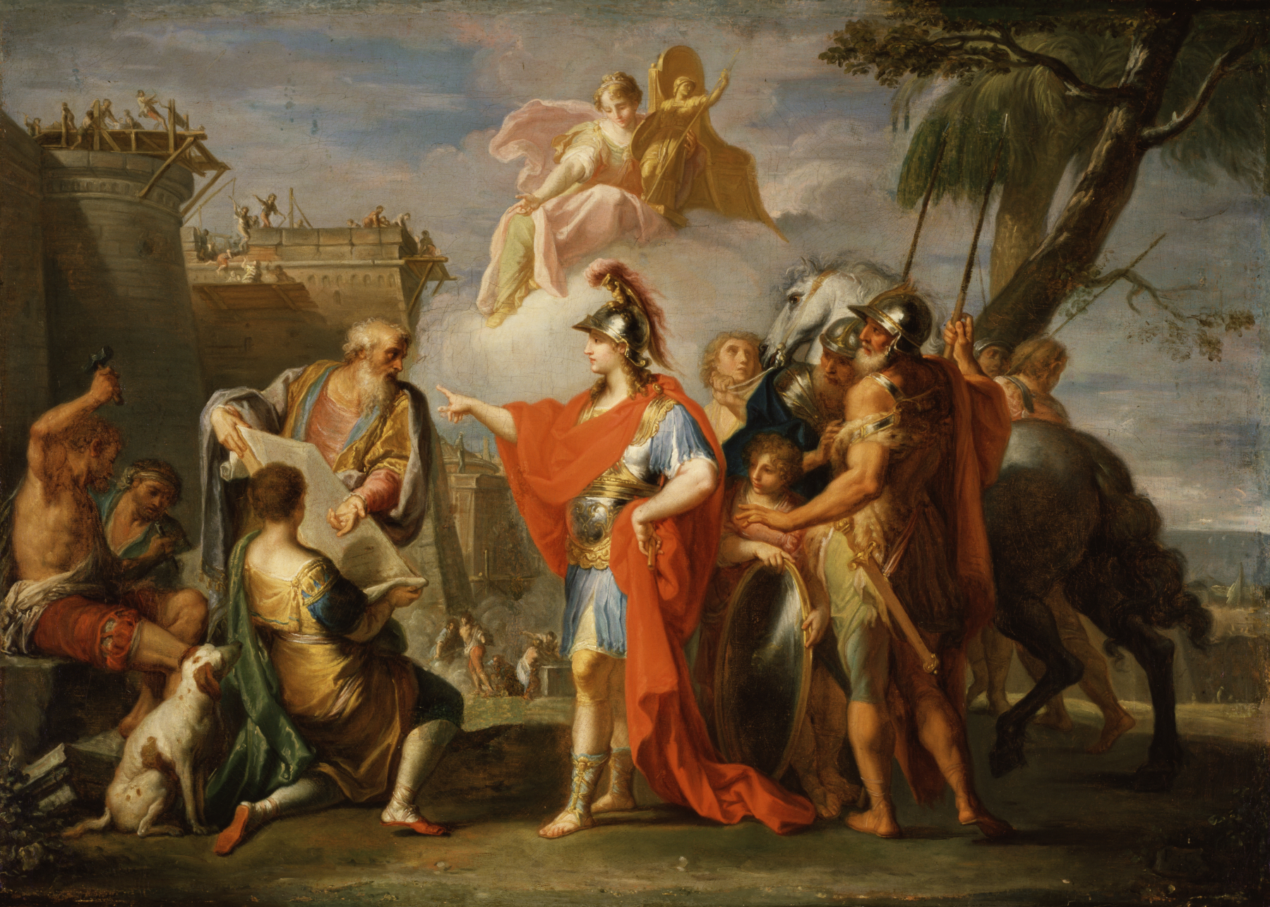 Placido_Costanzi_-_Alexander_the_Great_Founding_Alexandria_-_Walters_37790
