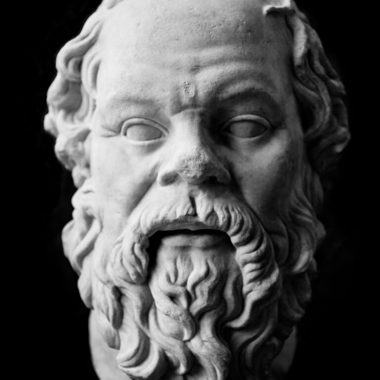 Προτομή του Σωκράτη στο Λούβρο.