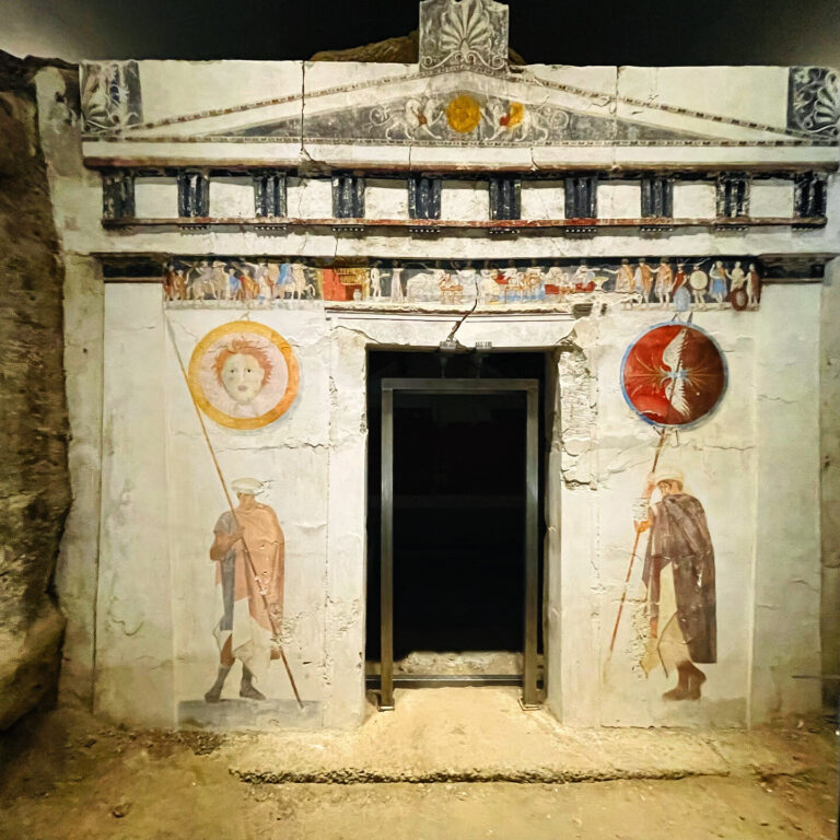Τοιχογραφία στον τάφο ενός στρατηγού-εταίρου του Μεγάλου Αλεξάνδρου