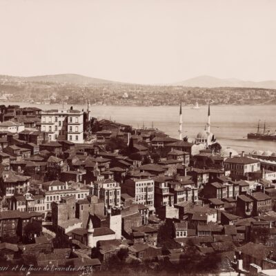 Guillaume Berggren - Πανόραμα της Κωνσταντινούπολης (1880-1889). Από: https://picryl.com/media/guillaume-berggren-panorama-of-constantinople-1880s-fold-4-7f1ec7