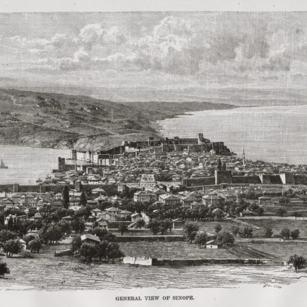 Άποψη της Σινώπης στα τέλη του 19ου αιώνα (φωτ.: history.arsakeio.gr)